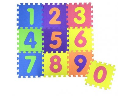 cosing penova podlozka puzzle cisla 10ks