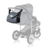 Prampol taška na kočárek, šedá