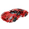 iM.Master Stavebnice závodní auto červené 25x11,4x6,6 cm