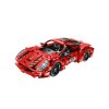 iM.Master Stavebnice závodní auto červené 25x11,4x6,6 cm