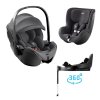 Britax Römer Autosedačka set Baby-Safe Pro + Vario Base 5Z + autosedačka Dualfix 5z Classic, Deep Grey
