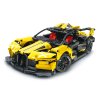 iM.Master Stavebnice auto sportovní žluté 33,6x15,7x10,2 cm