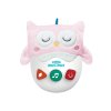 WIKY Roly-poly plyšová sova s efekty 17cm