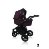 Prampol kombinovaný kočárek 3v1 Celia, 02 fialová