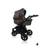 Prampol kombinovaný kočárek 3v1 Celia, 04 hnědá