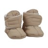 Voksi Baby Booties dark sand light grey 1-2y