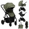LIONELO Kočárek kombinovaný Amber Plus 3v1 Green Forest