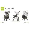 4Baby sportovní kočárek Rapid XXIII, melange light grey