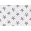 PREM Látkové bavlněné pleny 70x70cm, hvězdy šedá (5ks)