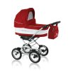 Prampol kombinovaný kočárek 2v1 Verona Eko klasik, 01 červený
