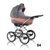 Prampol kombinovaný kočárek 2v1 Soft Line chrome, 04 meruňková