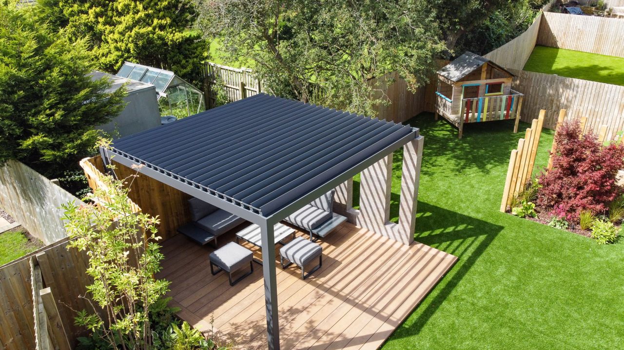 Inovatívny dizajn sa stretáva s funkčnosťou: Kúzlo hliníkových pergol