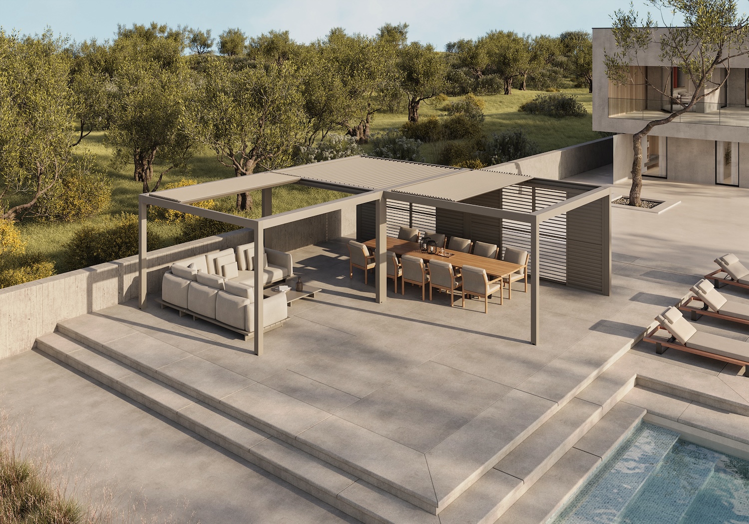 Výhody moderných elektrických pergol