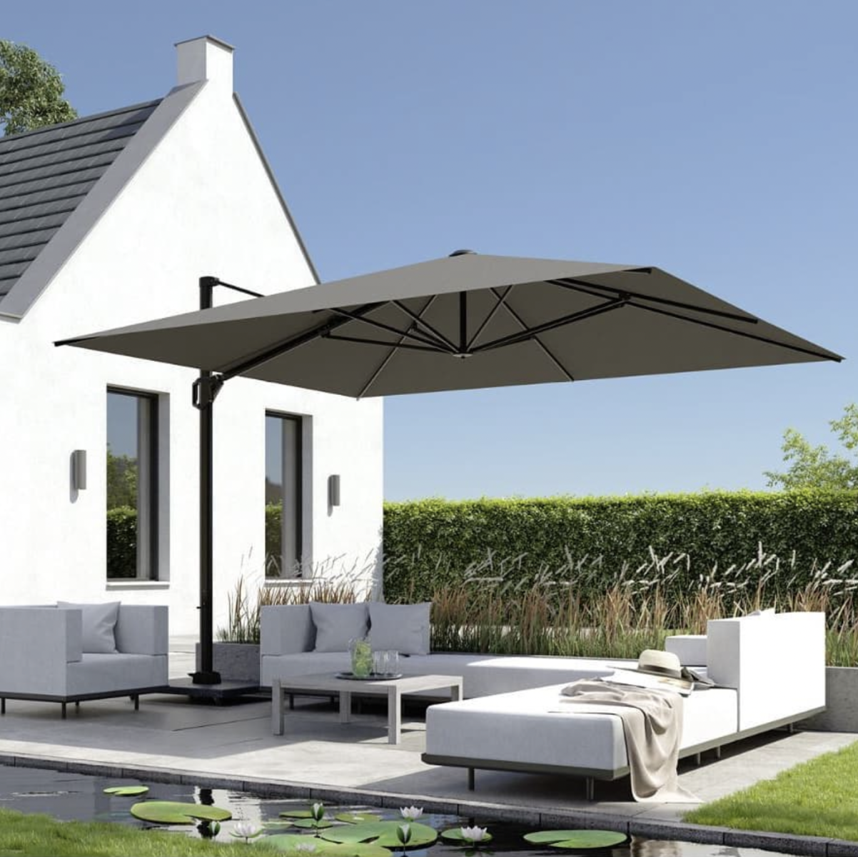 PEVNÝ ZÁHRADNÝ SLNEČNÍK - SLNKO POD KONTROLOU