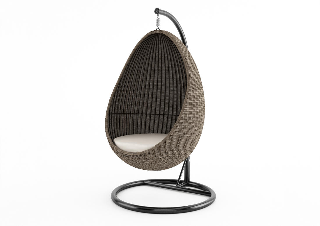 Záhradné hojdacie kreslá na terasu aj balkón