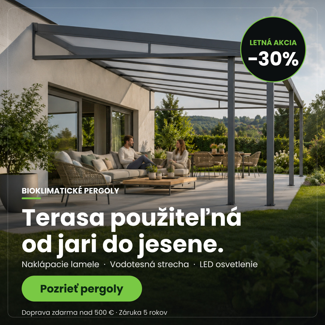 Pergoly 30% -mobil