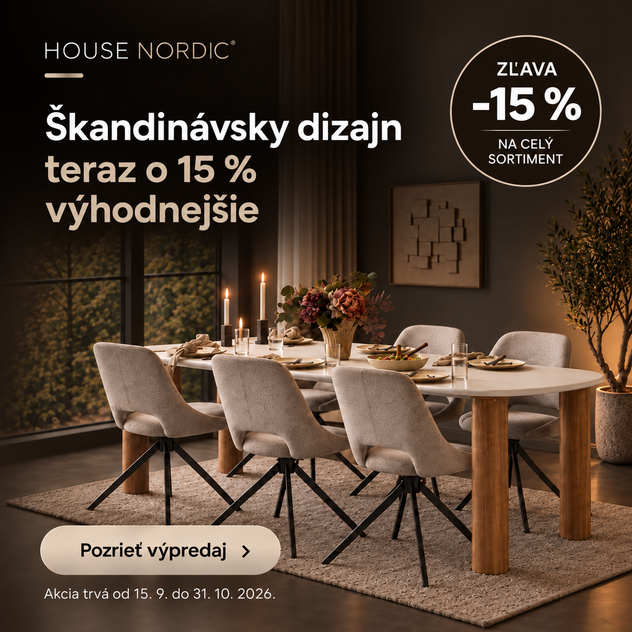 Výpredaj House Nordic 15 % - mobil