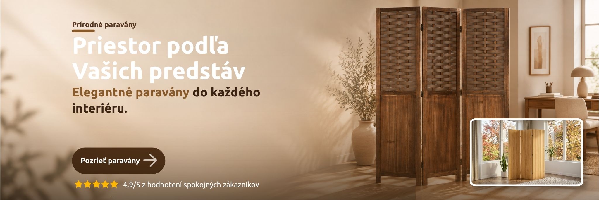 Paravany - desktop