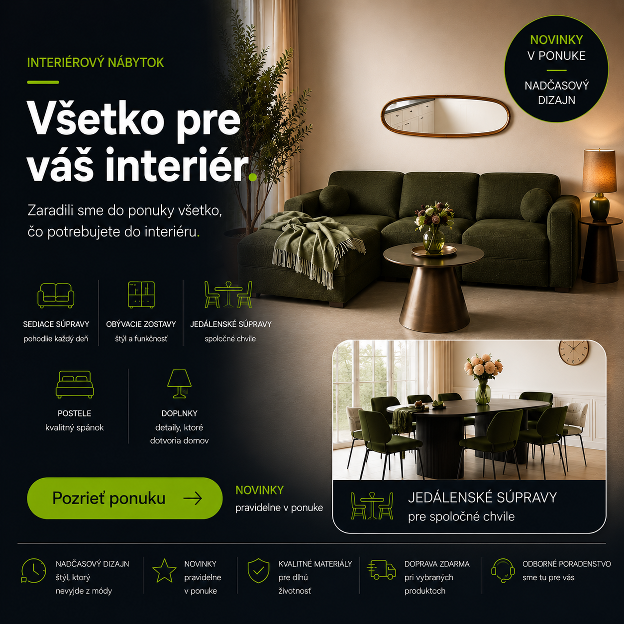Interiér - mobil