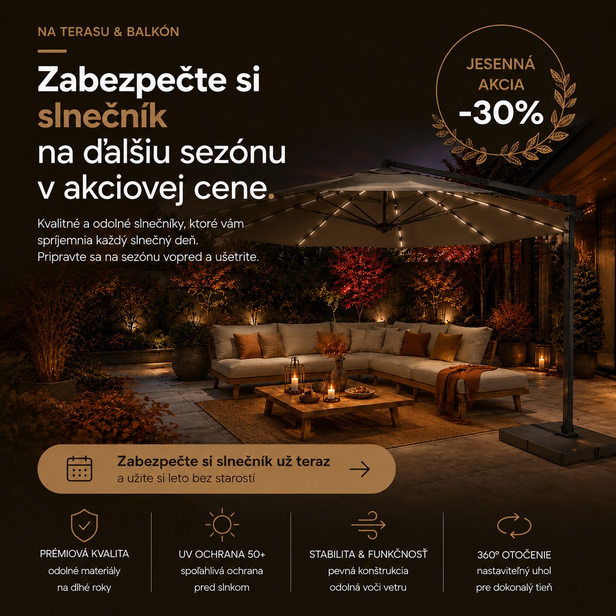 Slnečník- jeseň mobil