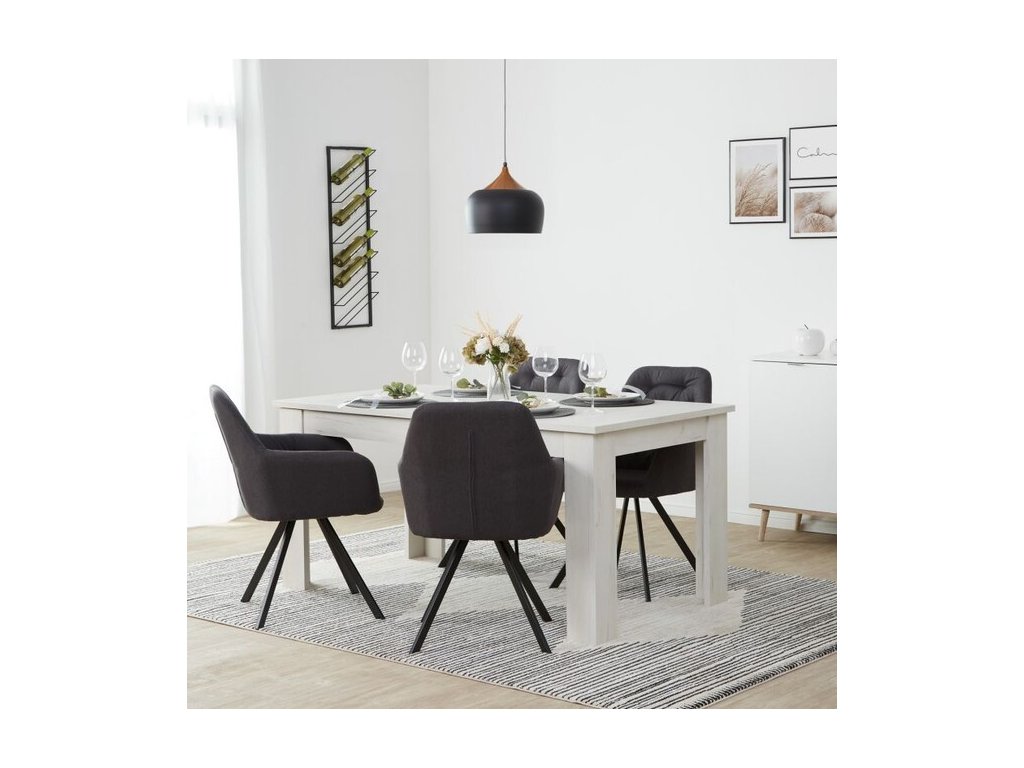 jedalenska suprava vintage so 4 stolickami 5714