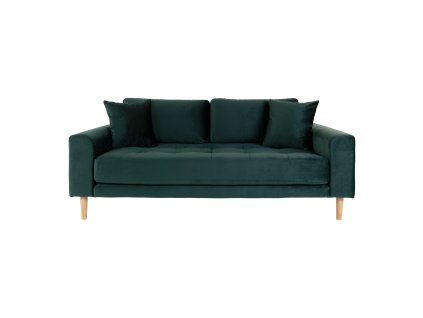 Moderná pohovka Lido 2,5 - miestna tmavozelený zamat