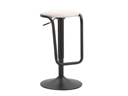 Biela barová stolička Destiny