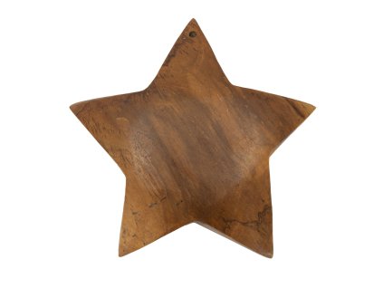 Dekoratívna teaková hviezda