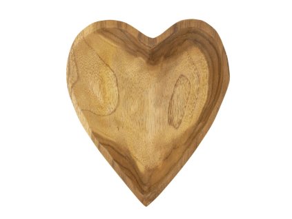 Elegantná dekorácia v tvare srdca