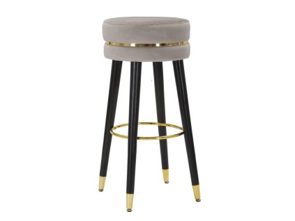 Zamatová barová stolička Paris