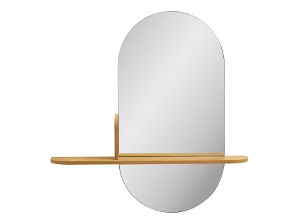 Zrkadlo Barco s policou v dubovom dekore