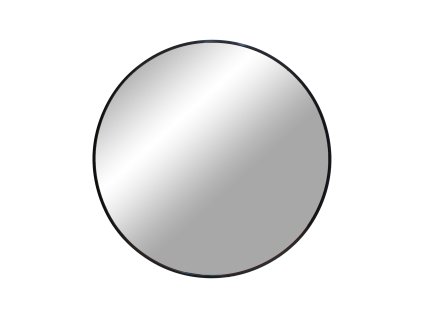 Čierne okrúhle zrkadlo Madrid