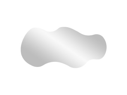 Moderné nástenné zrkadlo Palermo