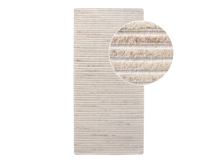 Ručne všívaný behúň Mango