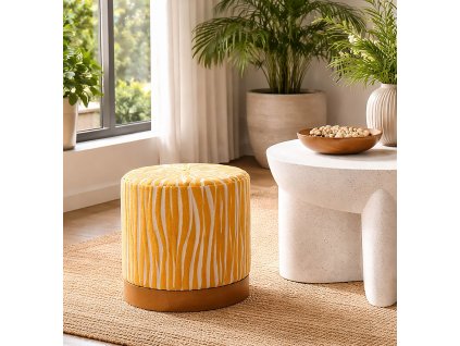 Taburet horčicový (3)