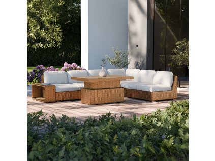 ratanová záhradná sedacia súprava Porto (2)