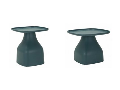 Stolík do interiéru a exteriéru Gea modrý