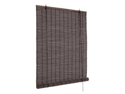 hnedá bambusová roleta EIVISSA