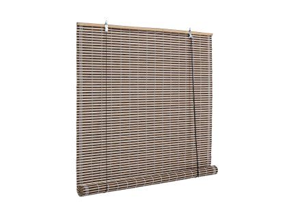 Bambusová tmavá roleta MARSIGLIA WALNUT1