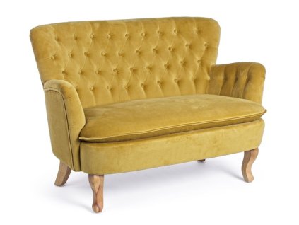 dvojkreslo orlins velvet horcicova 3883