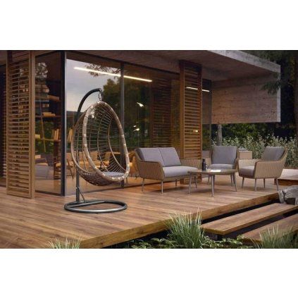 fotel wiszacy bella royal sand 1 2