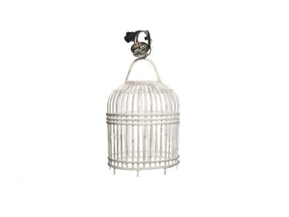 zahradna bambusova lampa toulouse o41 cm prana biela 4222