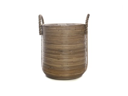 zahradny ratanovy kvetinac amiens o 40x45 cm prirodny 4239