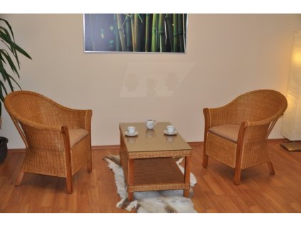 Ratanová sedacia súprava Carlot