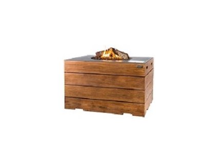 zahradny krb teak lounge dining rechthoek antracit 4869
