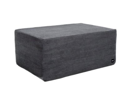 taburetka vetsak velour tmavo seda 5164