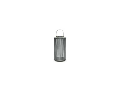 solarna zahradna lampa suns fay s teak zelena siva 5400