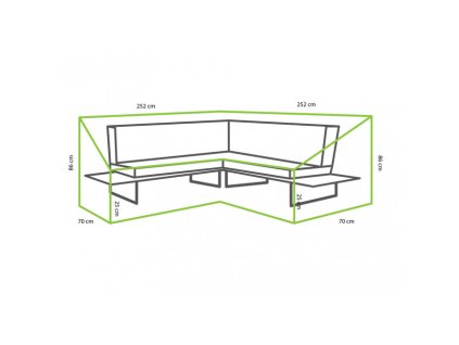 ochranny kryt na rohovu sedaciu supravu to 5367 5652