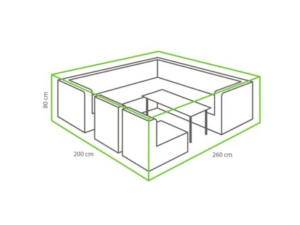 ochranny kryt na sedaciu supravu 200 x 260 cm to 6574 5663