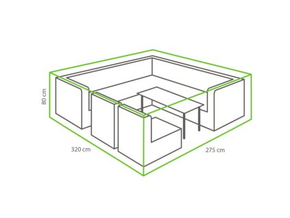 ochranny kryt na sedaciu supravu 300 x 275 cm to 6573 5664